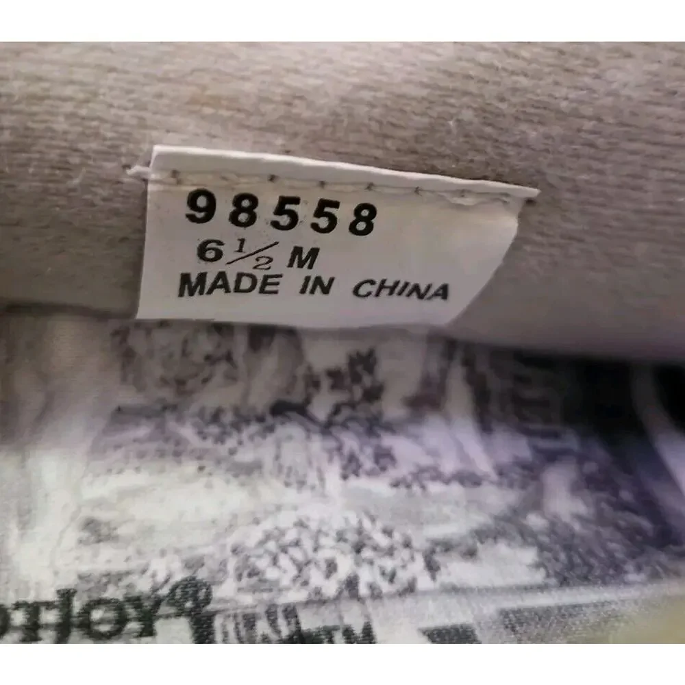 FootJoy eComfort Golf Shoes Women's Beige Spikes 98558 Size 6.5 - Picture 8 of 11